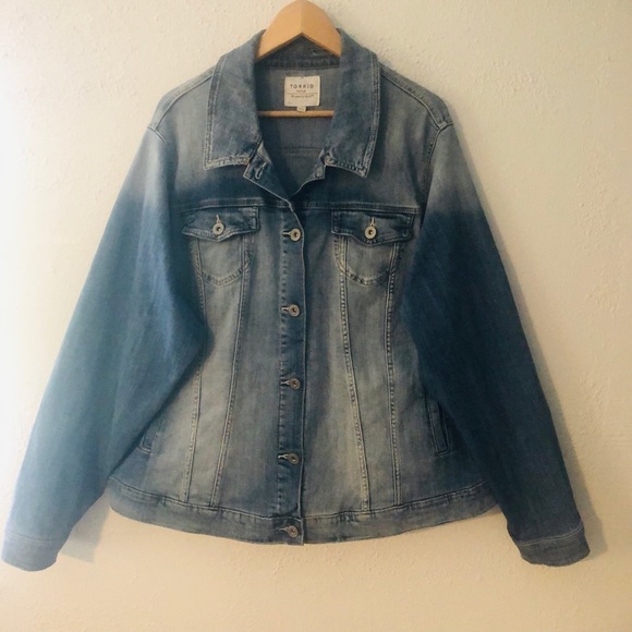 Torrid Plus Size Jean jacket! - Picture 4 of 6